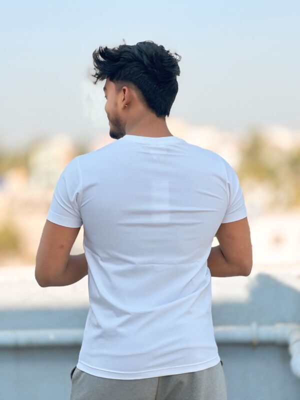 Oversized T-Shirt (Calvin klvin Jeans ck) White - Image 3